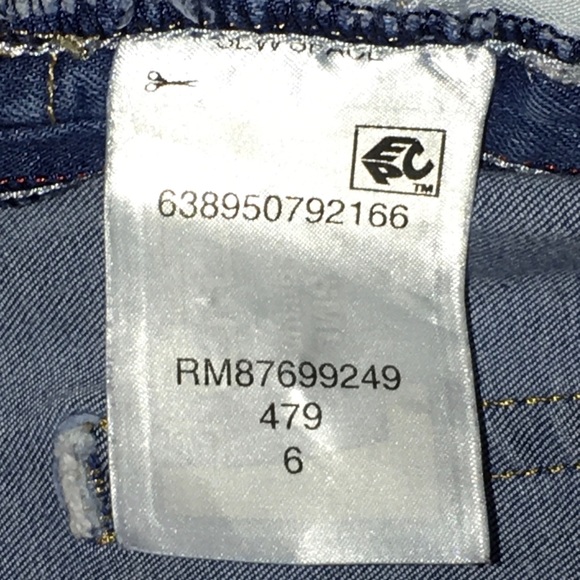 Vintage Tommy hilfiger blue jeans high rise size 6 - Picture 4 of 10